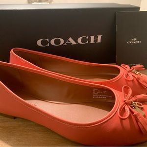 Brand new Coach flats